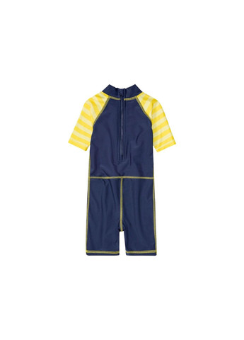 Комбинированный летний комбинезон для плавания с защитой upf 50 для девочки слитный Lupilu