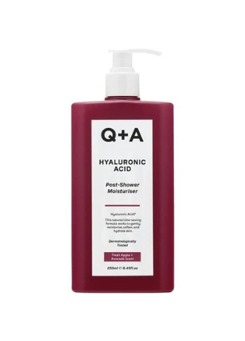 Q+A Засіб з гіалуроновою кислотою Hyaluronic Acid для зволоження тіла 250 мл — Крем, Великобританія (397009764)