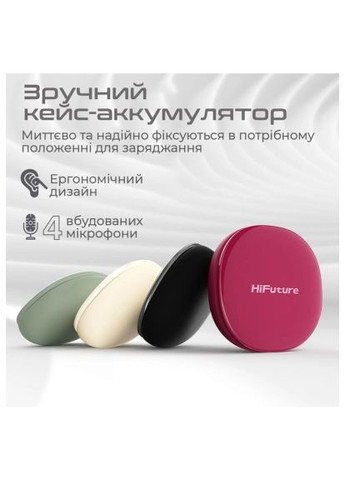 Навушники (flybuds4.matchagreen) HiFuture FlyBuds4 Matcha Green (366700251)