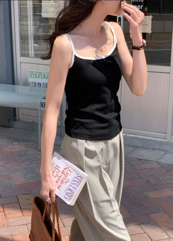 Жіноча майка-топ бавовняна з вкладишами Two Colors (1865-42-01) Macarena — 341485473