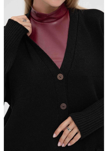 Черный демисезонный кардиган Sewel