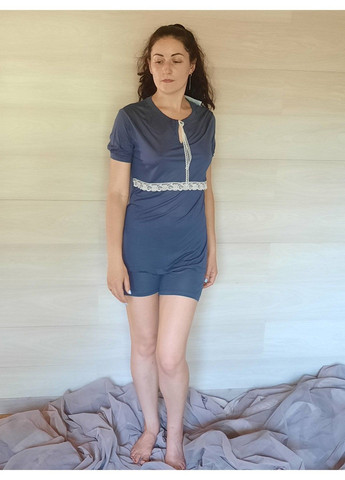 Синя 7243 піжама жіноча Vilfram