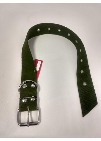 Ошейник ТМ "HappyPets", серия "Perfect" брезент.одинарный 40мм*600мм безразмерный No Brand (328600579)