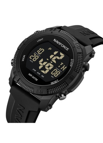 Наручний годинник чоловічий Europe Black Чорний (3153) Naviforce (363318805)