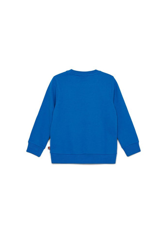 Lego детский теплый свитшот для мальчика синий (25090631) рисунок синий повседневный двунитка с начесом