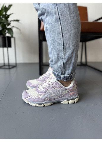 Цветные демисезонные кроссовки мужские asics gel-nyc rose water асикс гель нюк No Brand