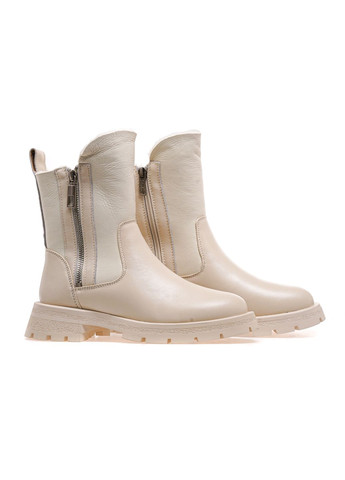 ботинки женские w2-1680-55-m/milk leather 24pfm