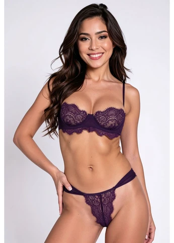 Фиолетовый демисезонный комплект tivolea set violet cherrylove Passion