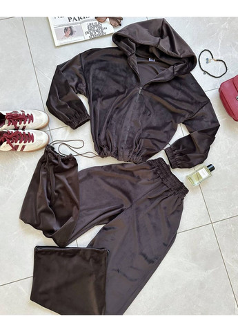 💫 Костюм з турецького спорт-велюру — спорт-шик у кожній деталі 💫Ознайомтесь з розмірною сіткою GD/GL Модний простір (364965888)