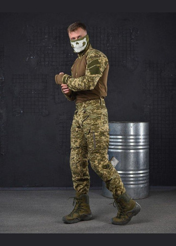 Тактичний костюм Гетьман піксель Kalista 2XL No Brand