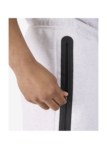 Шорты мужские Tech Fleece Shorts White Nike (366039171)