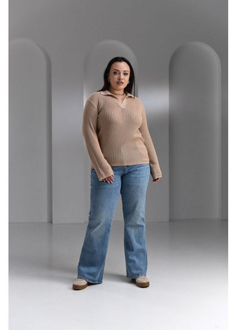 Поло ажур 2717 Білий Triko Bakh (368650808)