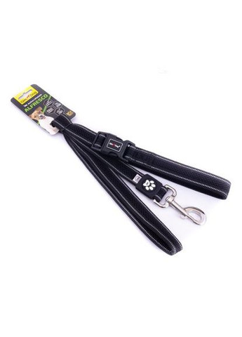 Повідець Alfresco для собак, неопрен/фліс, чорний, 2х120 см GimDog (364750760)