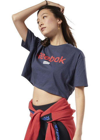 Футболка з бавовни Reebok - (323585012)