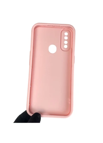 Чехол силиконовый Soft Touch с 3D принтом вишенки для A31 (Полная защита камеры) Oppo (378978621)