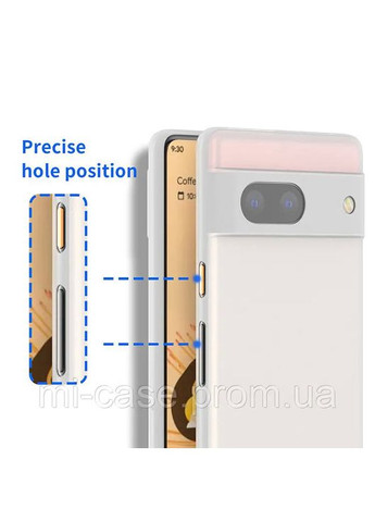 Ультратонкий чехол для Google Pixel 7A матовый пластик Ultimate Experience (322506612)