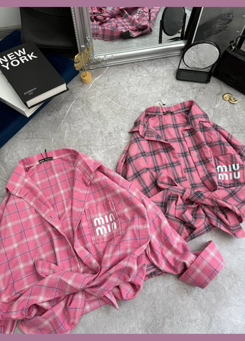 Малиновая рубашка No Brand