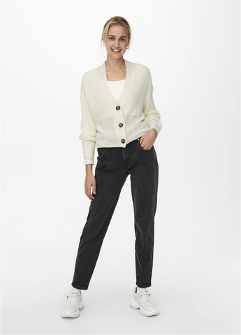 Молочный кардиган Only