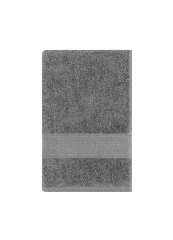 Полотенце махровое SuperSoft, 70х140см, 100% хлопок, серый () Ardesto серый