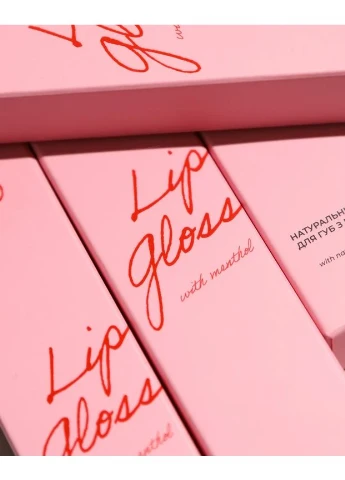 Блеск для губ с ментолом Lip Gloss with mentol оттенок Amour, 12 мл Unico (361443590)
