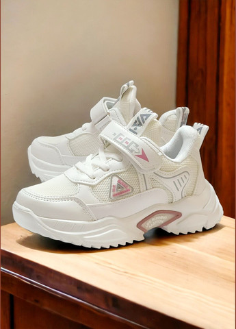 Білі осінні дитячі кросівки для дівчинки том м 9329а Tom.M