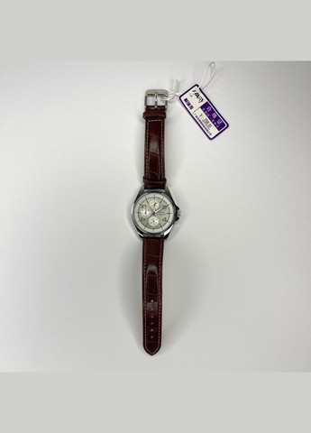 Часы наручные NARY Мужские арабские цифры метки механизм кварцевый ремешок Эко-кожа Коричневый Geneva (316660106)