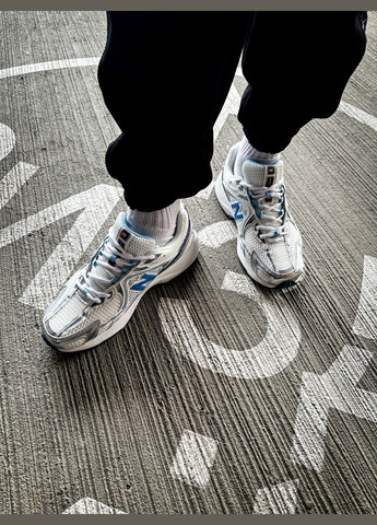 Білі всесезон кросівки чоловічі new balance 1064 white blue silver | нью беланс 1000 білі сині срібні No Brand