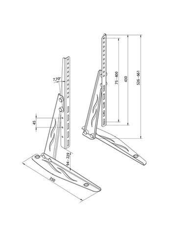 Кронштейн SF-01 KSL (322937904)