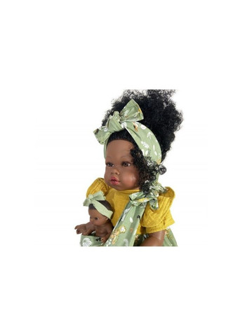 Испанская кукла мулатка с пупсом Nines d`Onil 45 см для девочки мякоть игрушка с волосами Nines D'Onil (370602902)