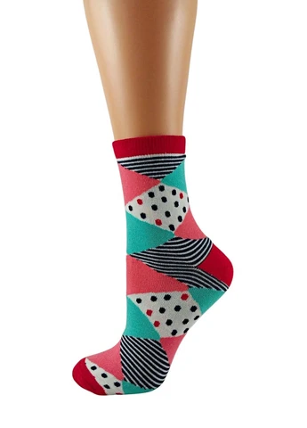 Комбинированные носки женские классические премиум ps Premier Socks геометрические (390080378)