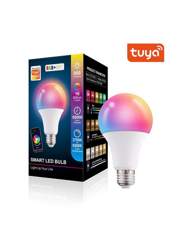 Умная лампа 10w RGB+CCT No Brand (302806230)