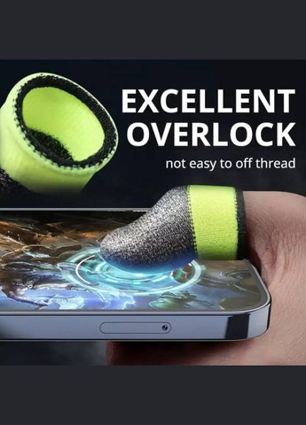 Напальчники геймерські (шкарпетки) для ігор сенсорні (Pubg mobile/COD/Free fire) 10 шт CHOICE (318453725)