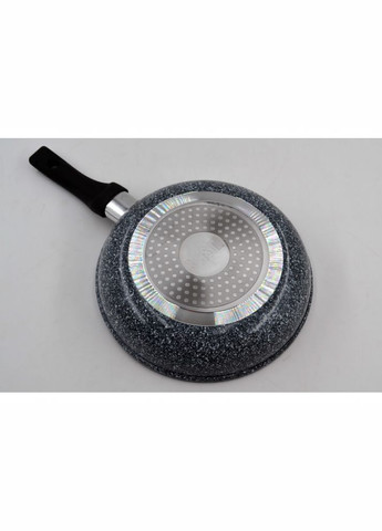 Качественная универсальная сковорода для жарки Benson BN-519 26 см с гранитным покрытием с крышкой No Brand (317041327)