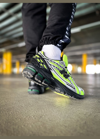 Зелені Осінні кросівки чоловічі new balance 1906r neon green | нью беланс 1906r зелені No Brand
