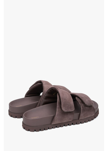 Шльопанці, колір коричневий Estro (367261531)