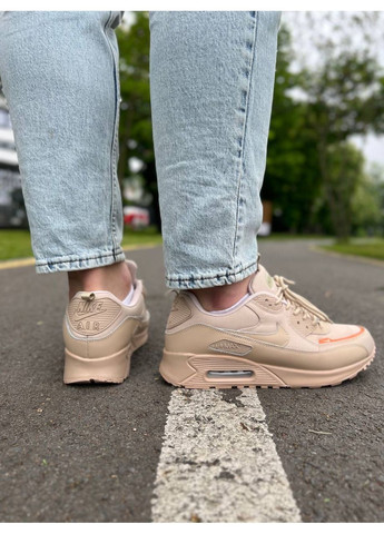 Комбіновані Осінні кросівки чоловічі nike air max 90 найк аір макс 90 No Brand