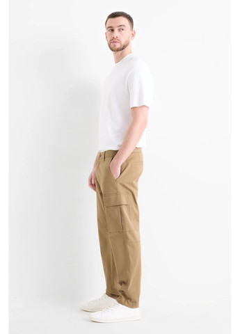 Бежевые демисезонные брюки C&A