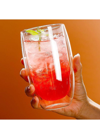 Набор стаканов с двойными стенками Aredesto 2шт. 450 мл AR2645G Ardesto (334258624)