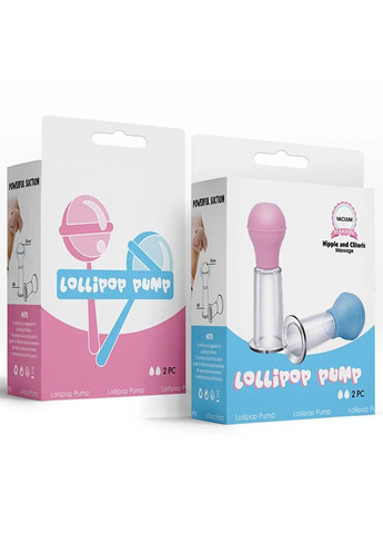 Вакуумні помпи для сосків блакитні "Nipple & Clitoris pump" від Boss Series (297056203)