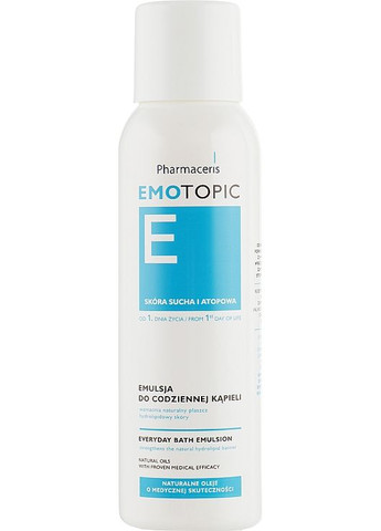 Эмульсия для сухой, подверженной атопии кожи E Emotopic Everyday Bath Emulsion 200ml (252749-31022710) Pharmaceris (368625936)