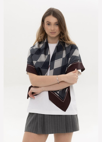 Шовкова хустка «Аргайл» 67х67 см різнокольоровий Shpalta (333823879)