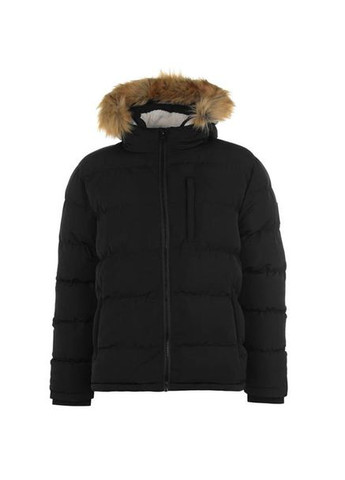 Черный Пуховик Soulcal