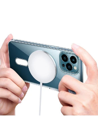 Чохол Acrylic MagSafe HQ for Apple iPhone 14 Pro Transparent Cosmic (398196017)