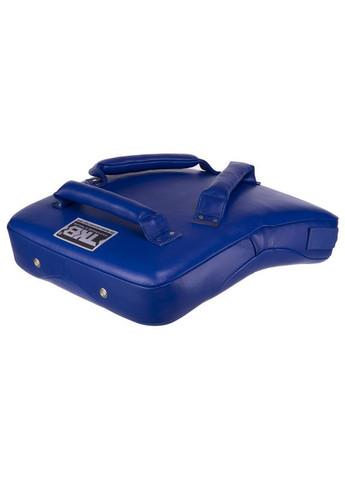 Маківара Вигнута (1шт) KING Curved Shape (PU, підтримка для рук, р-р 50x43x10см, синій) (TKKSH-01-SL_Синій) Top King Boxing (361436278)