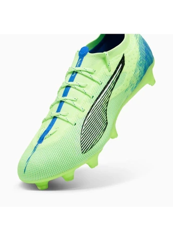 Салатовые всесезонные бутсы ultra 5 pro firm ground/artifical Puma