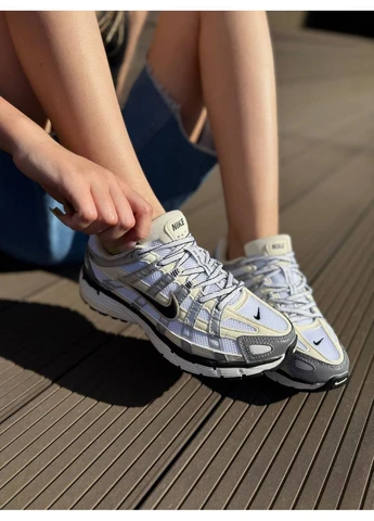 Білі кросівки чоловічі nike p-6000 coconut milk найк п-6000 білі демісезон No Brand