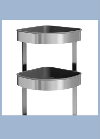 Кутова настінна полиця для ванної кімнати IKEA (354832929)