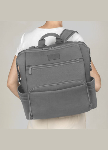 Сумка-рюкзак для коляски Cube Grey Stone, сіра () Lionelo LO-CUBE GREY (335030375)