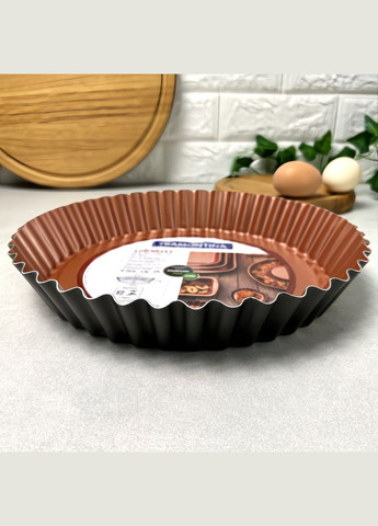 Круглая волнистая форма для выпечки 26 см VERMONT Tramontina (303211898)