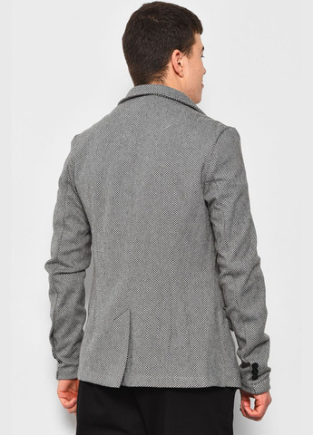 Піджак чоловічий сірого кольору Let's Shop (288537147)